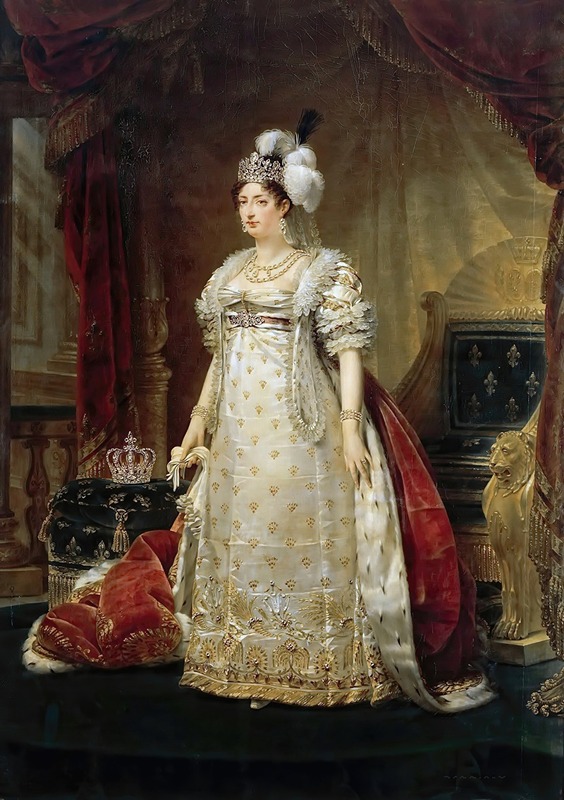 Antoine-Jean Gros - Portrait of Marie Thérèse Charlotte of France, Duchesse d’Angoulême