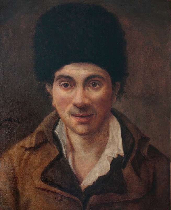 Antoine-Jean Gros - Portrait présumé du Cordonnier Simon