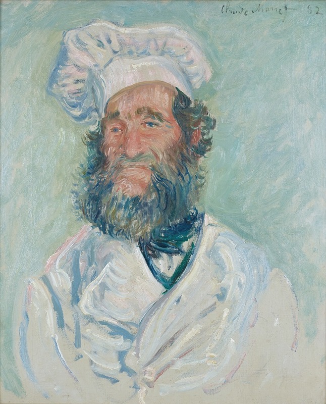 Claude Monet - Der Koch (Le Père Paul) Monsieur Paul
