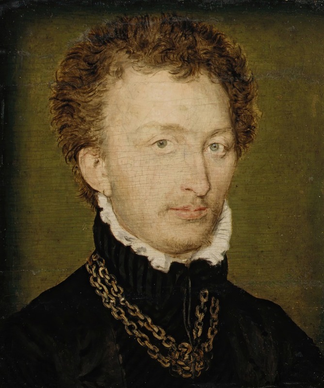 Corneille de Lyon - Portrait of a Man with a Gold Chain