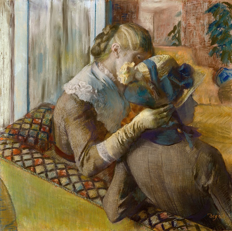 Edgar Degas - At the Milliner’s