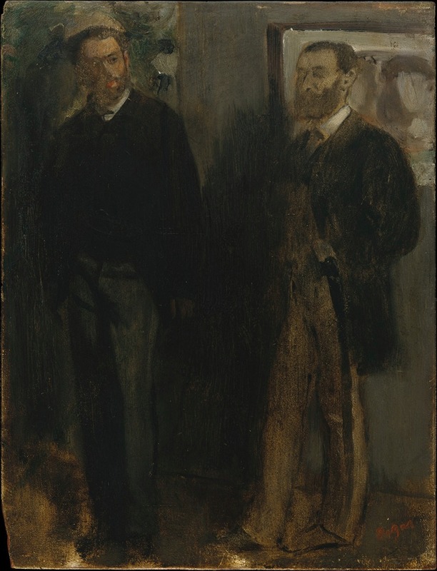 Edgar Degas - Two Men