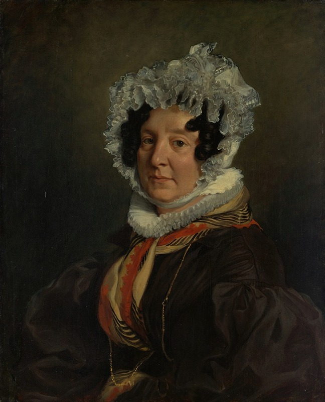 Eugène Delacroix - Madame Henri François Riesener (Félicité Longrois, 1786–1847)