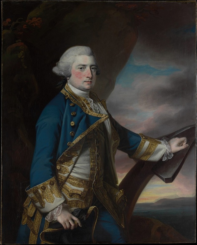 Francis Cotes - Admiral Harry Paulet (1719–1794), Sixth Duke of Bolton