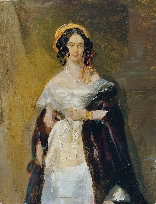 Franz Schrotzberg - Eleonore Schrotzberg, geb. Stohl, die erste Gattin des Künstlers