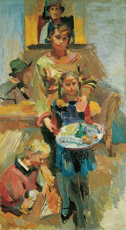 Franz Wiegele - Isepp family portrait