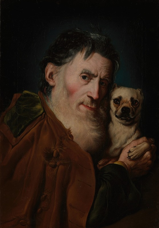 Giacomo Ceruti - An Old Man with a Dog