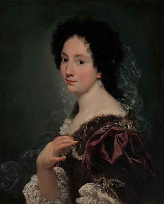 Giovanni Battista Gaulli - Portrait of a Woman