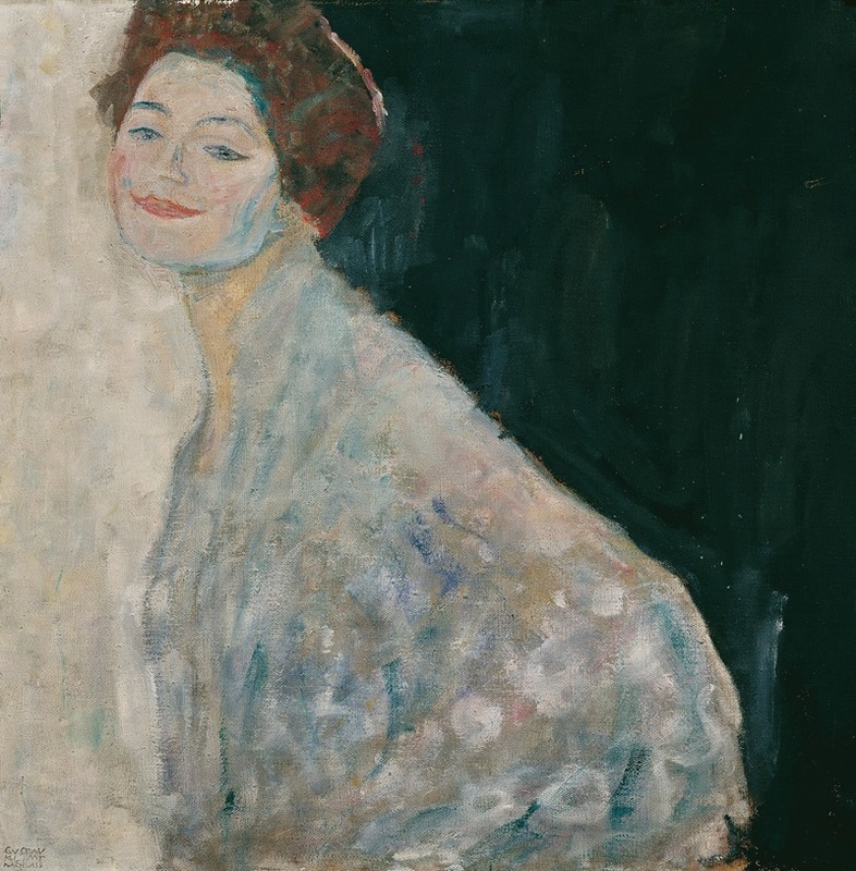 Gustav Klimt - Dame in Weiß