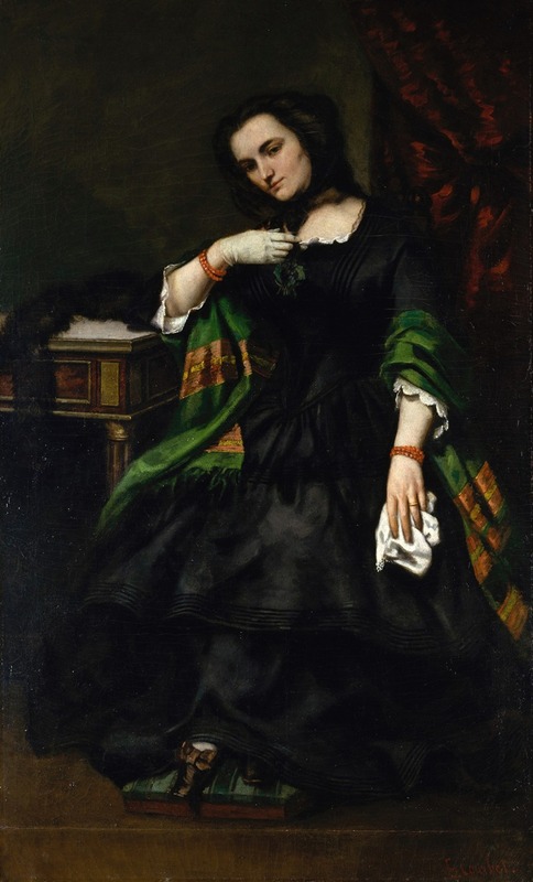 Gustave Courbet - Madame Auguste Cuoq (Mathilde Desportes, 1827–1910)