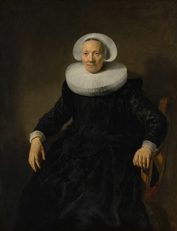 Jacob Adriaensz Backer - Old Woman in an Armchair