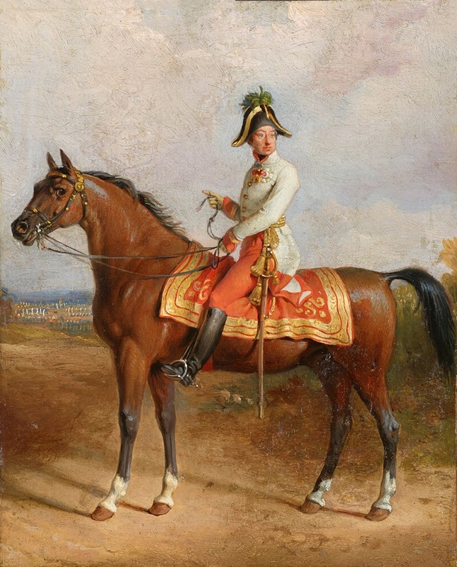 Johann Peter Krafft - Erzherzog Carl zu Pferd