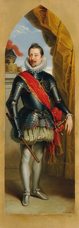Johann Peter Krafft - Kaiser Ferdinand II. stehend