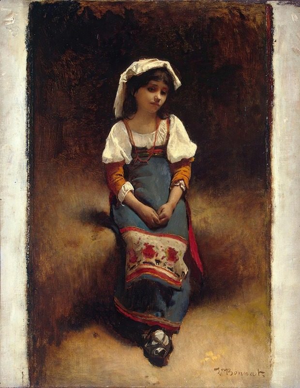 Léon Bonnat - Italian Woman