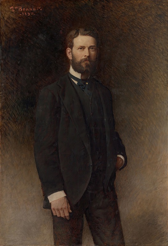 Léon Bonnat - Portrait of Henry Field
