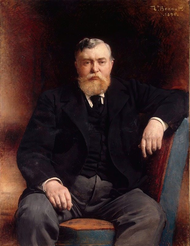Léon Bonnat - Portrait of Prince Vyacheslav Tenishev