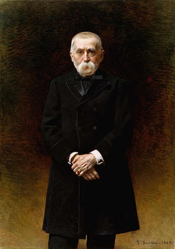 Léon Bonnat - Portrait of William T. Walters