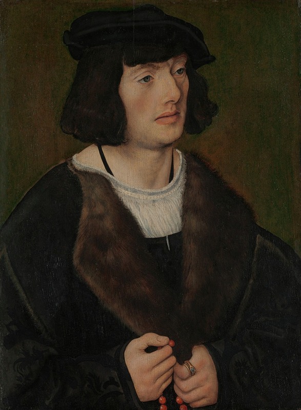 Lucas Cranach the Elder - Portrait of a Man with a Rosary