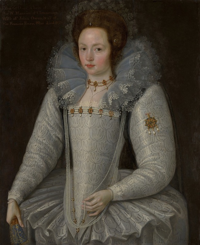 Marcus Gheeraerts the Younger - Ellen Maurice (1578–1626)