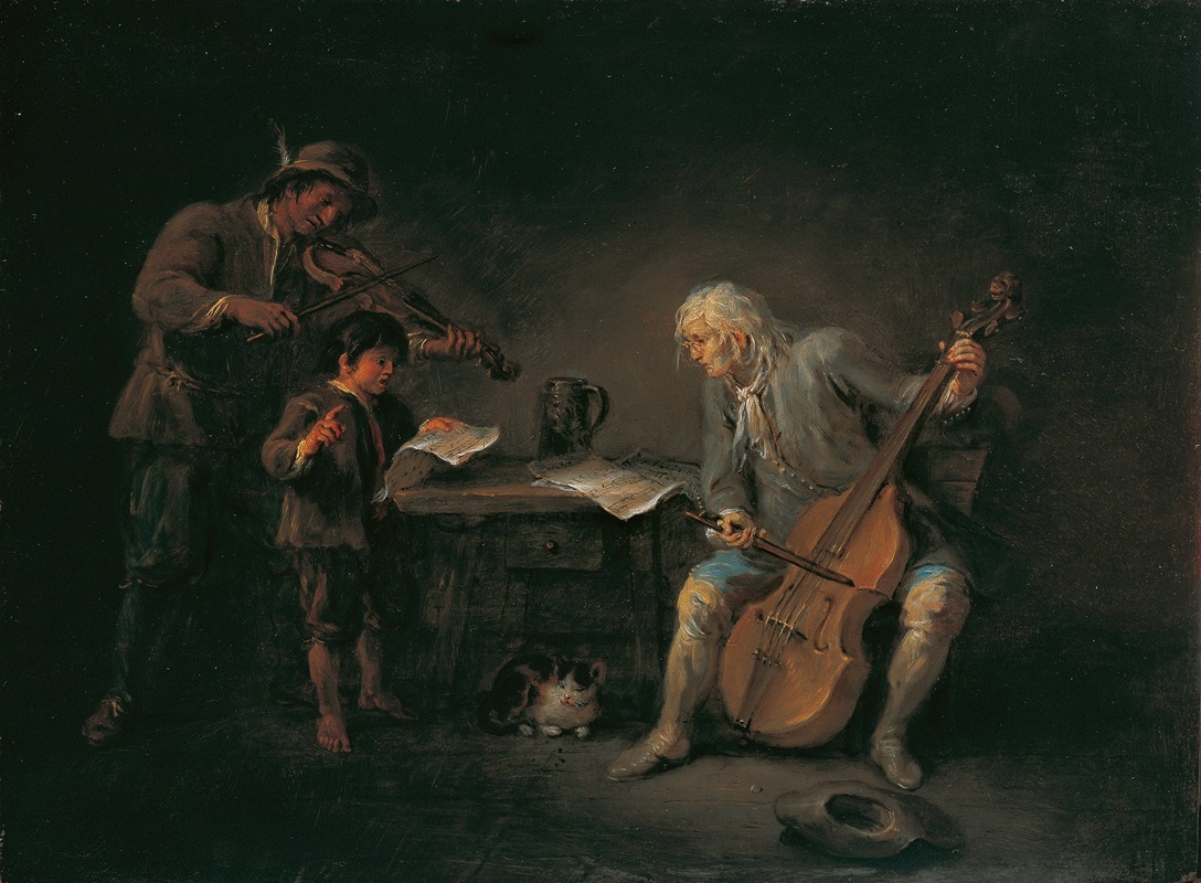 Martin Johann Schmidt - Musikanten