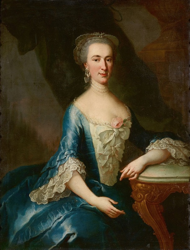Martin van Meytens - Frau N. Ruard (geb. Cappellari )