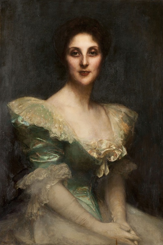 Pascal-Adolphe-Jean Dagnan-Bouveret - Portrait de Fanny Thérèse Reinach