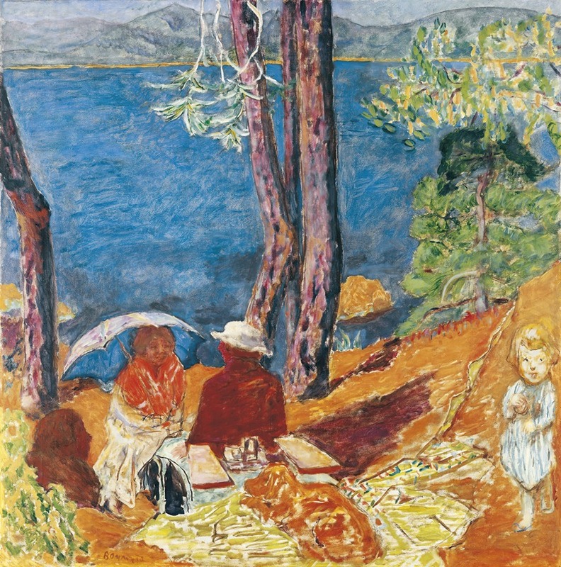 Pierre Bonnard - Bord de mer, sous les pins