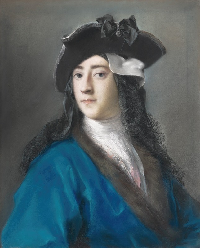 Rosalba Carriera - Gustavus Hamilton (1710–1746), Second Viscount Boyne, in Masquerade Costume