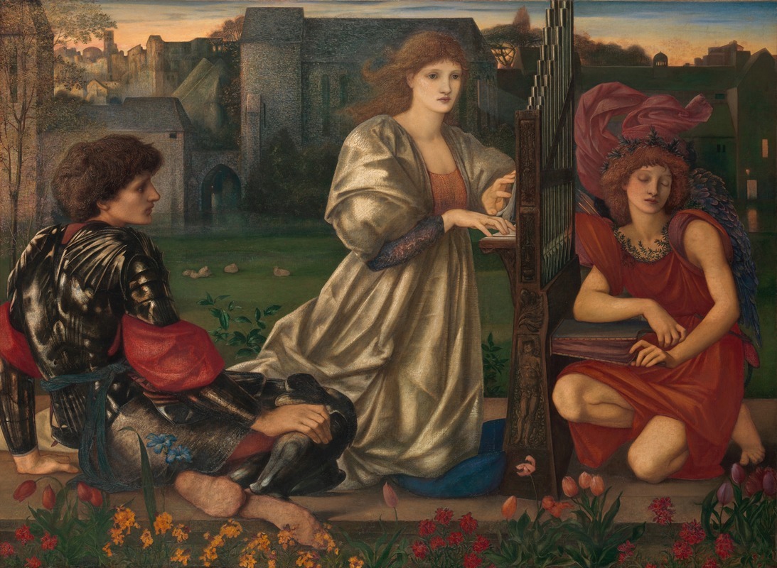 Sir Edward Coley Burne-Jones - The Love Song