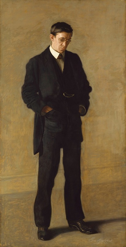 Thomas Eakins - The Thinker; Portrait of Louis N. Kenton