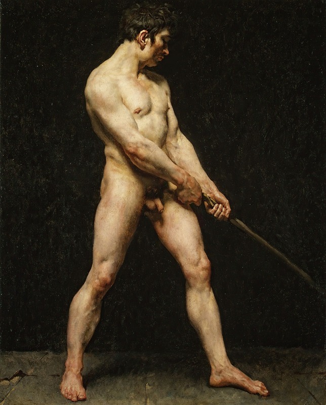 Anonymous - Study of a Nude Man