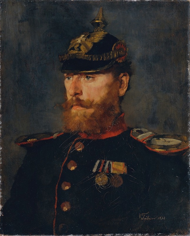 Wilhelm Trübner - Landwehroffizier