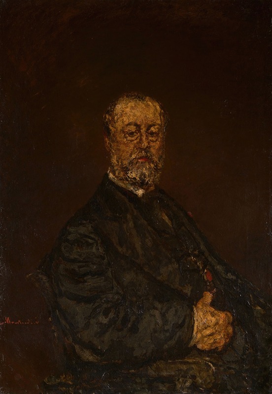 Adolphe Monticelli - Portrait of Monsieur Rouland