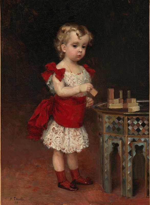 Albert Edelfelt - Grand Duke Andrei Vladimirovich as a child