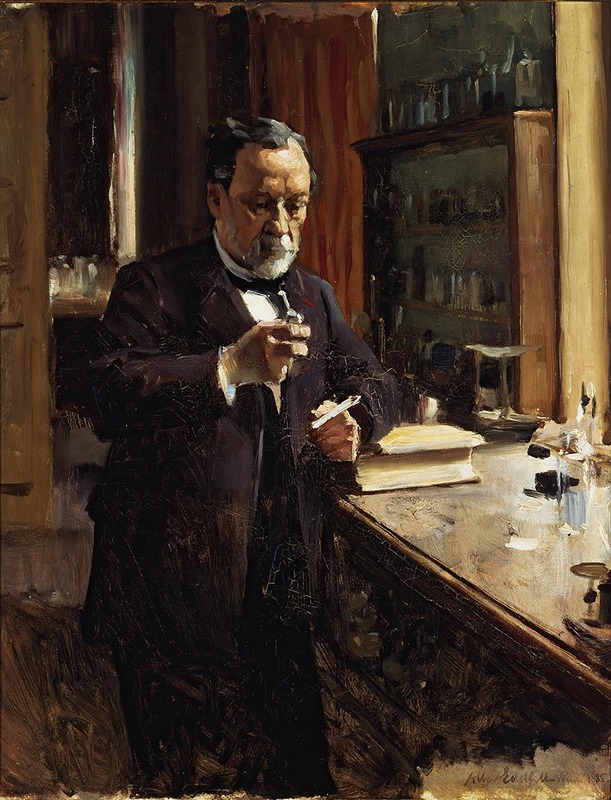Albert Edelfelt - Study for the Portrait of Louis Pasteur