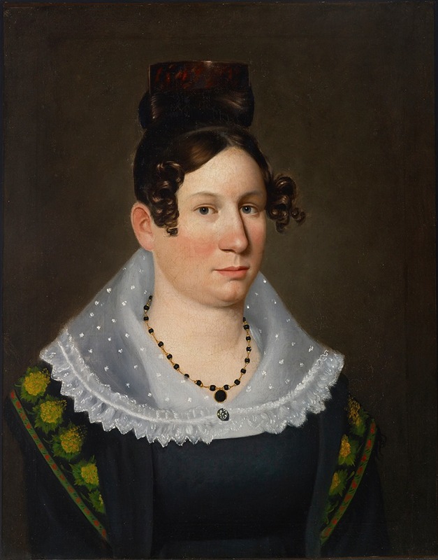 Alexander Bradford - Portrait of Mrs. John H. Sanders