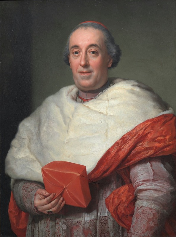Anton Raphael Mengs - Portrait of Cardinal Zelada