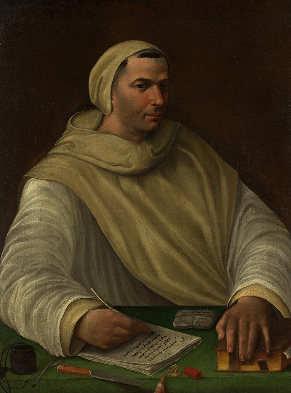 Baldassare Peruzzi - Portrait of an Olivetan Monk