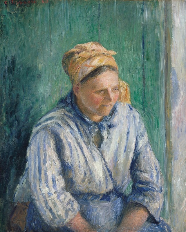 Camille Pissarro - Washerwoman, Study
