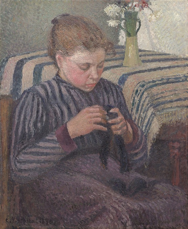 Camille Pissarro - Woman Mending