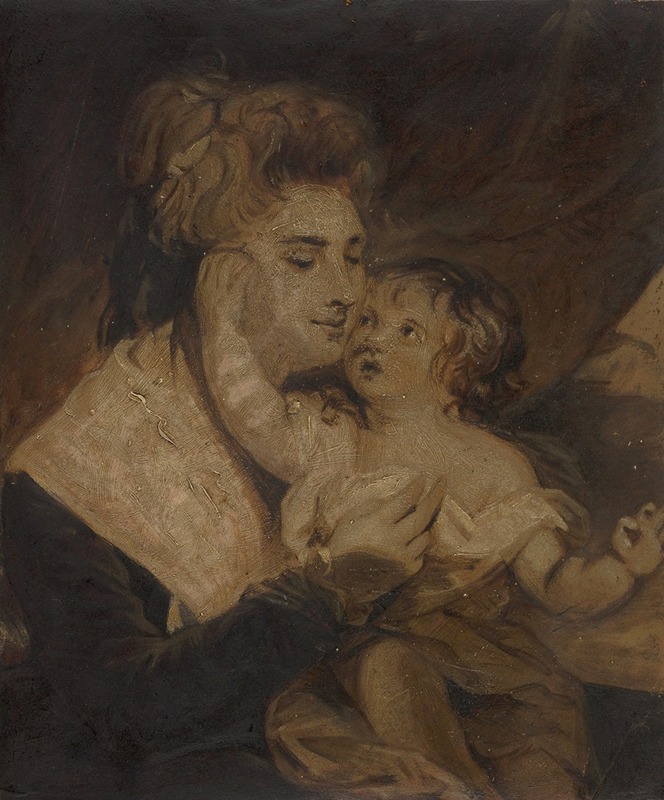 Charles Howard Hodges - Lady Dashwood and Her Son