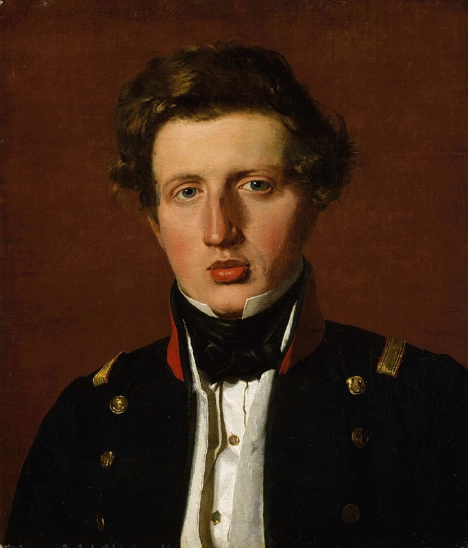 Christen Købke - Valdemar Hjartvar Købke (1813–1893), the Artist’s Brother