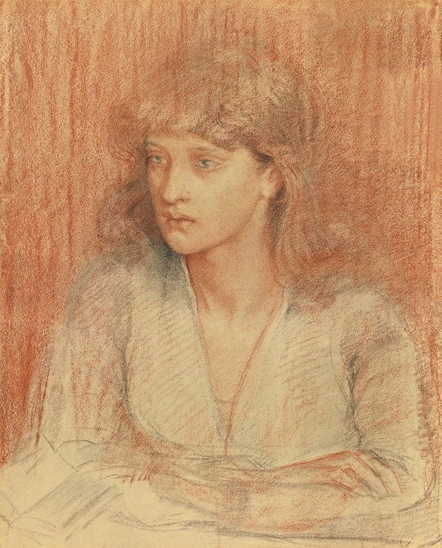 Dante Gabriel Rossetti - Portrait Of May Morris