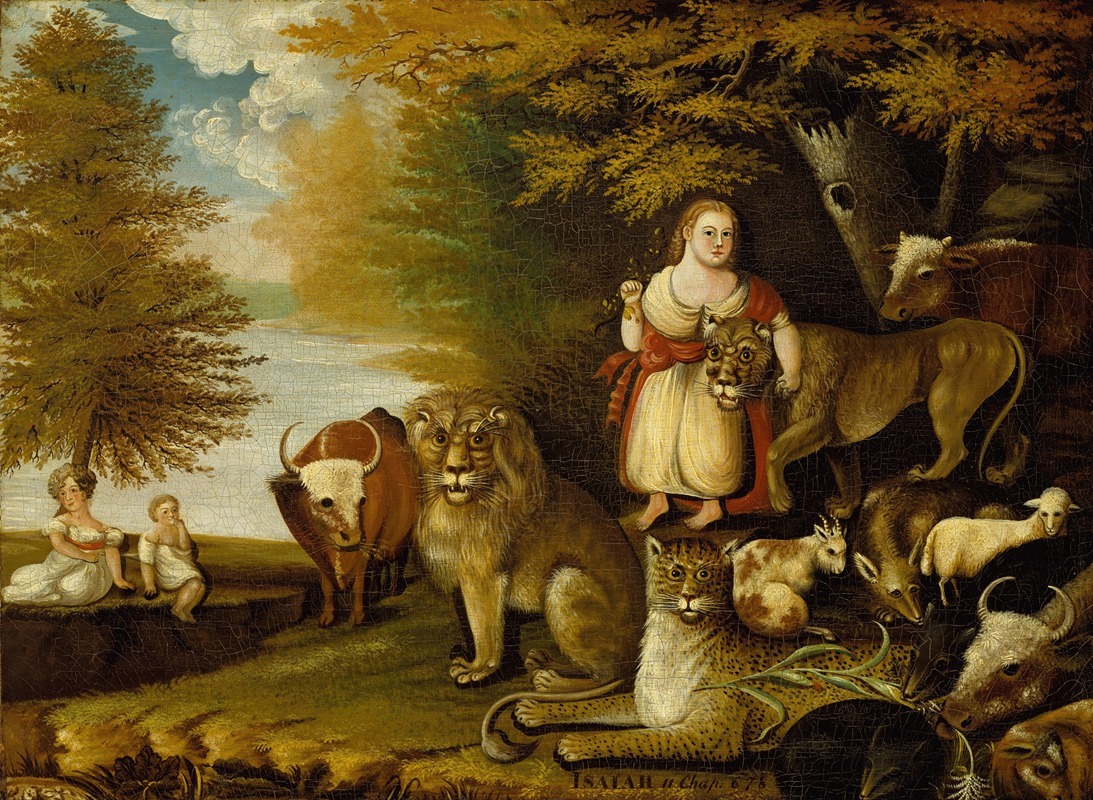 Edward Hicks - Peaceable Kingdom