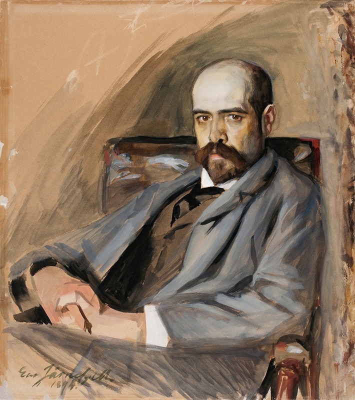 Eero Järnefelt - Portrait of Gunnar Berndtson