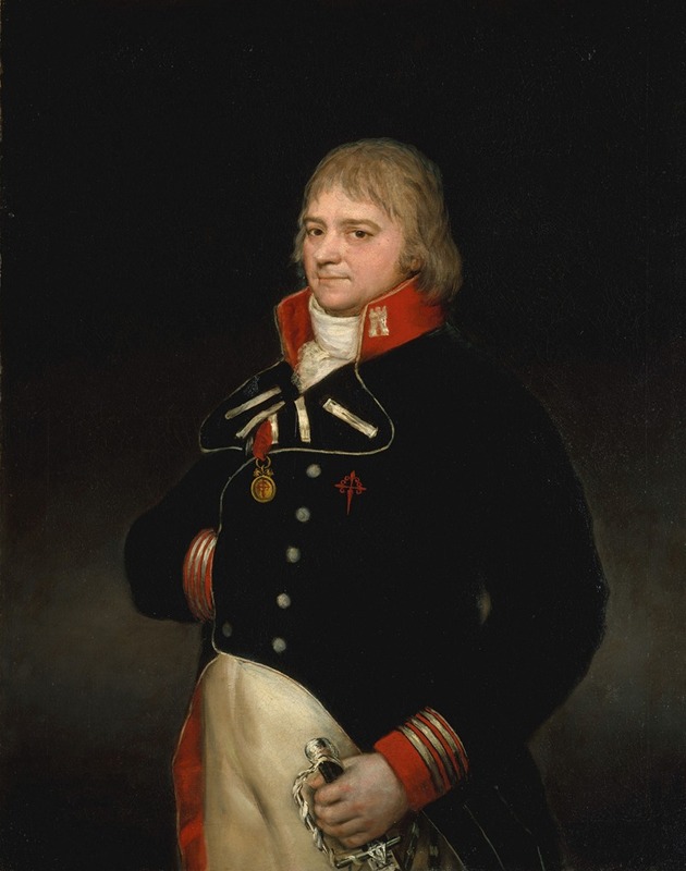 Francisco de Goya - Ignacio Garcini y Queralt (1752–1825), Brigadier of Engineers