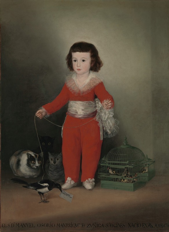 Francisco de Goya - Manuel Osorio Manrique de Zuñiga (1784–1792)