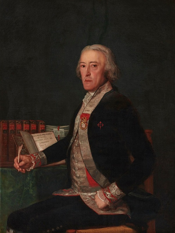 Francisco de Goya - Portrait of Félix Colón de Larriátegui