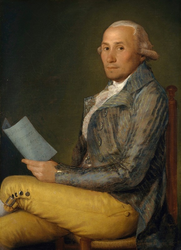 Francisco de Goya - Sebastián Martínez y Pérez (1747–1800)