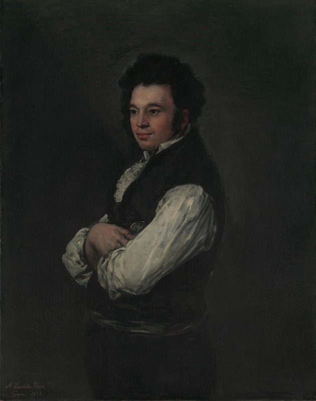 Francisco de Goya - Tiburcio Pérez y Cuervo (1785–1841), the Architect